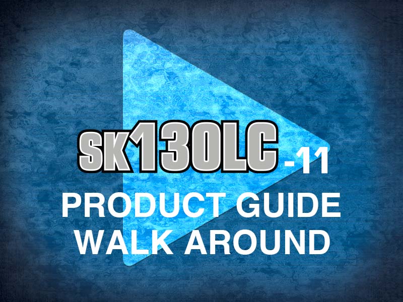 Vídeo de apresentação do produto do modelo SK130LC-11 da América do Norte