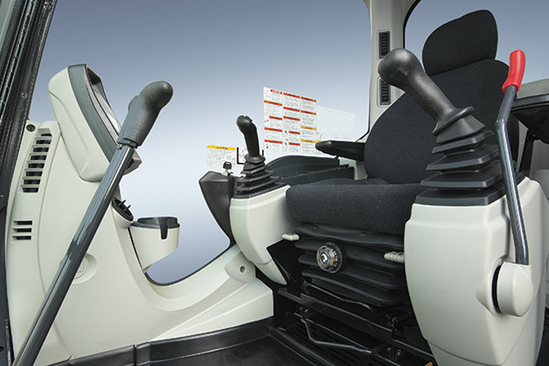 Image of SK390LC-10 Conventional Excavator Standard Suspension Seat