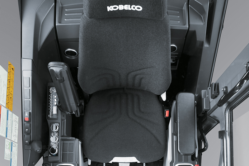 Image of Specialty Excavator SK140SRD-7 Car Demo Air Suspension Seat for North America model