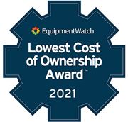Image of EquipmentWatch Lowest Cost of Ownership Award