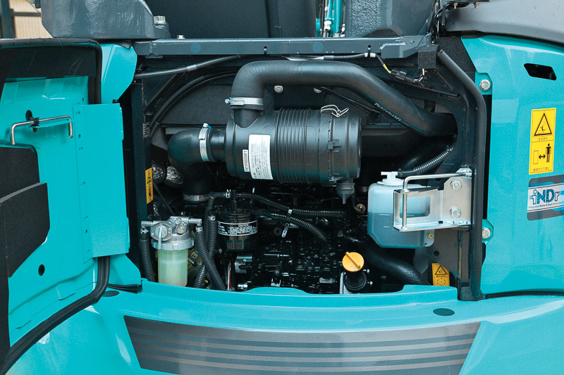 Image of Mini Excavator SK28SR-6 Easy Engine Access for Latin America model