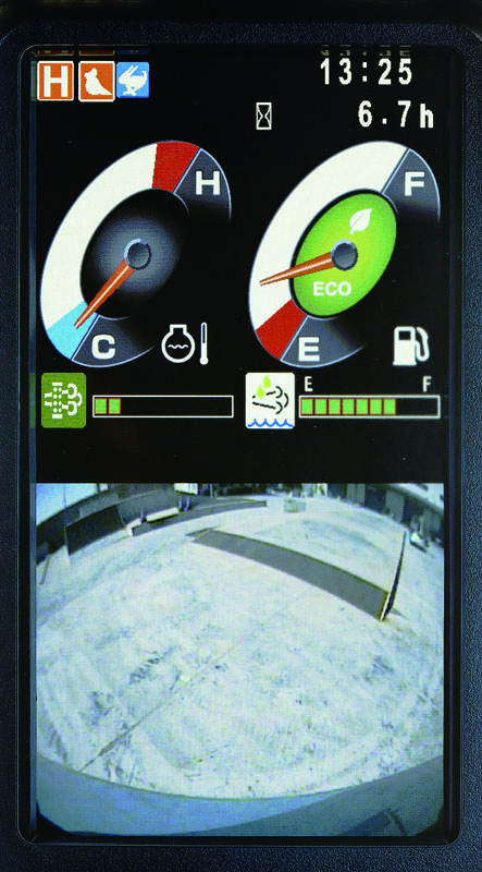 Image of Conventional Excavator Rear Camera_2 for Latin America model