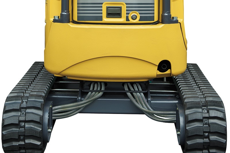 Image of Mini Excavator SK17SR-6E retractable crawler frames for North America model