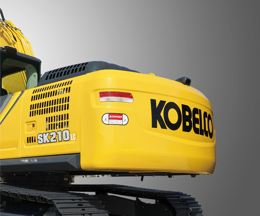 KOBELCO SK210LC-11 High and Wide Rear Swing Flashers
