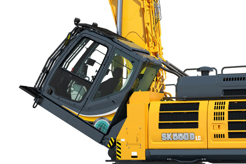 Image of Specialty SK550DLC-10 Building Demo Excavator Cab Tilt for North America model 