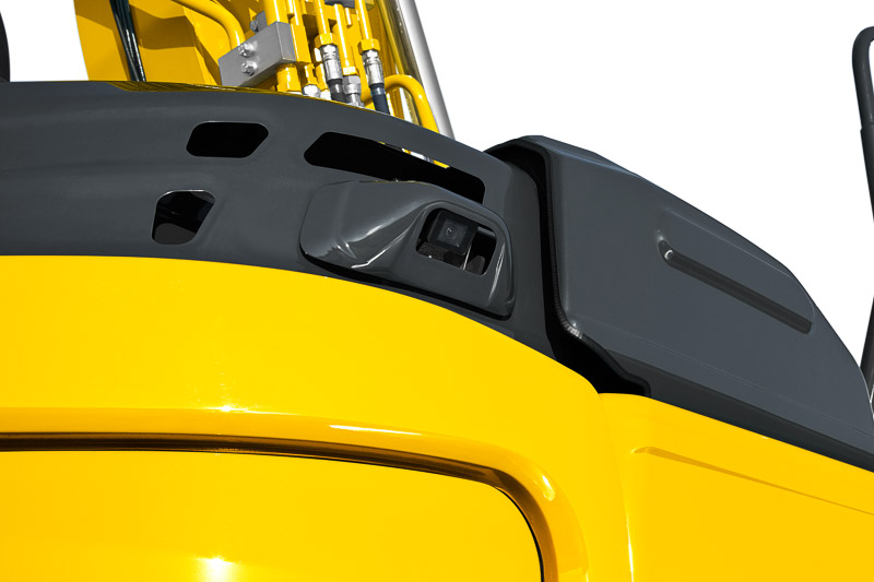 Image of Conventional Excavator SK500LC-10 Rear Camera of North America model