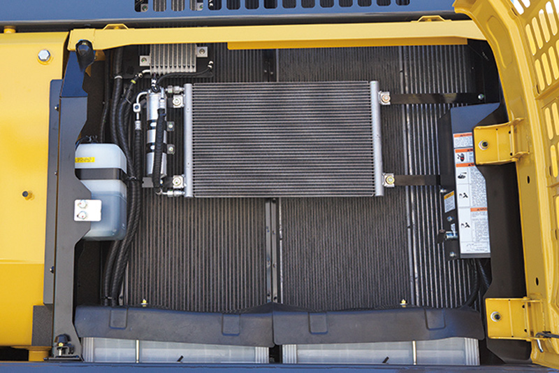 Image of SK390LC-10 Conventional Excavator Radiator and Cooling System