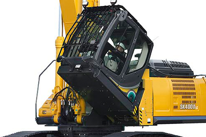 Image of Specialty SK400DLC-10 Building Demo Excavator Cab Tilt for North America model 