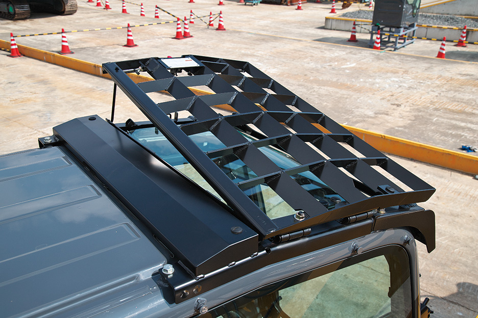 KOBELCO SK210LC-11 High and Wide Top Cab Guard